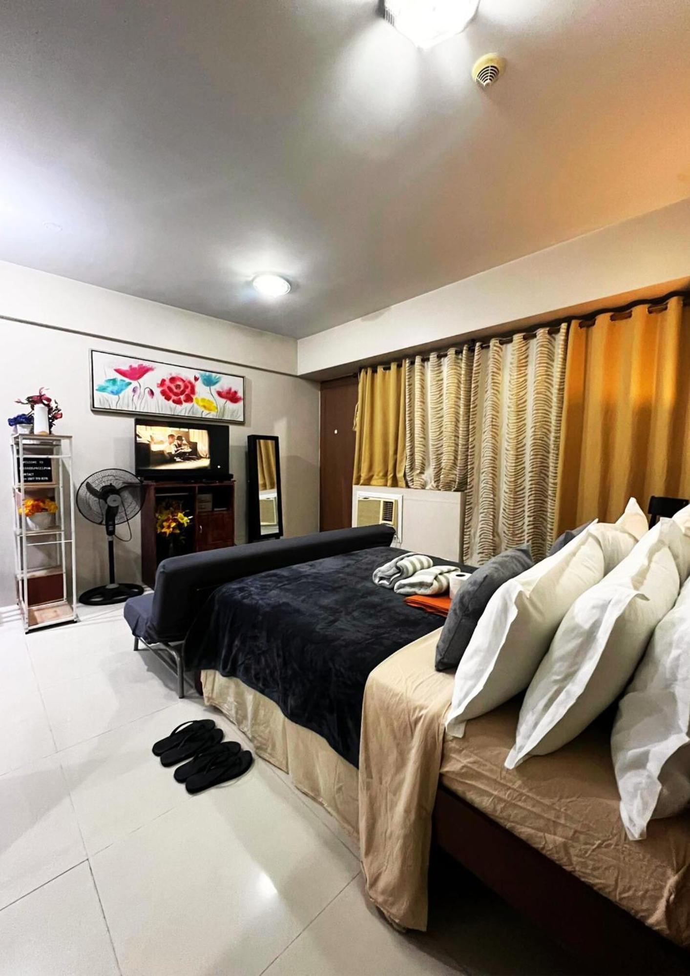 One Palm Tree Villas Condominium - Studio 7Th Fl With Balcony - Across Terminal 3 Airport Pasay Extérieur photo